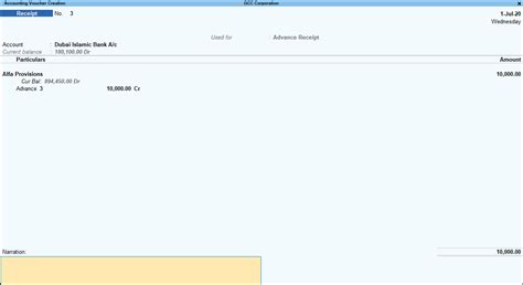 Receipts, Payments and Adjustments Under GCC VAT