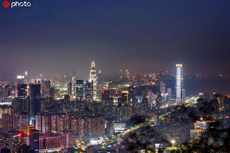 实拍深圳高颜值城市风光 高楼林立夜景迷人--图片频道--人民网