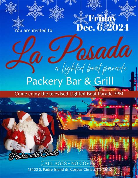 La Posada Boat Parade , Packery Bar & Grill, Corpus Christi, 6 December ...