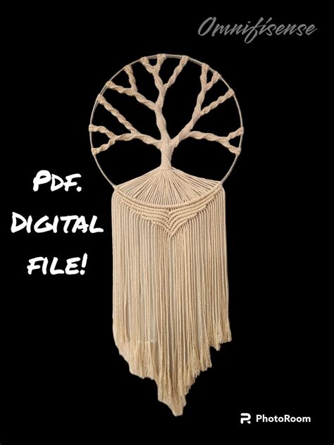 Image result for Free Pattern for Macrame Tree of Life