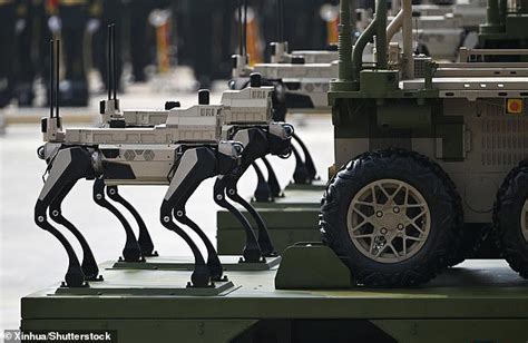 Australia unveils its answer to China's terrifying 'robot wolves ...