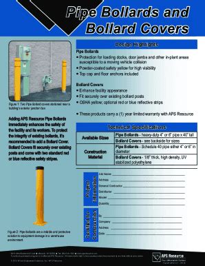 Fillable Online Steel Pipe Safety Bollards for Loading Dock Overhead ...