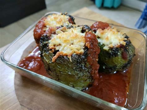 Capsicum rellenos. Poblano peppers are the traditional… | by Kristen ...