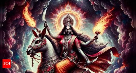 Navratri day 7 : Worship Maa Kalaratri to overcome despair and find ...