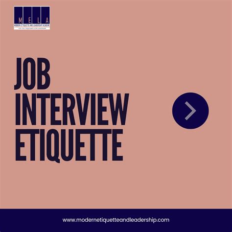 Interview Etiquette 的图像结果