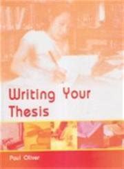 Writing Your Thesis : Amazon.in: Books