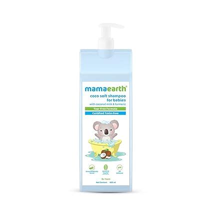 Buy Mamaearth Coco Soft Shampoo with Coconut Milk & Turmeric, for ...