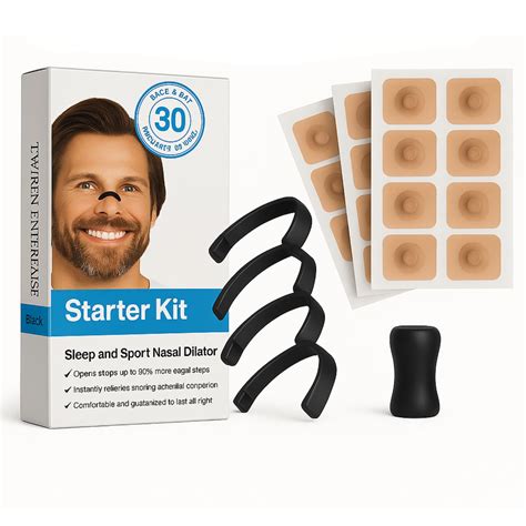 Buy Magnetic Nasal Strips for Breathing | Anti Snoring Nose Clip | Skin ...
