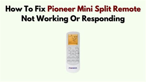 Image result for Pioneer Mini Split P4 Error Code