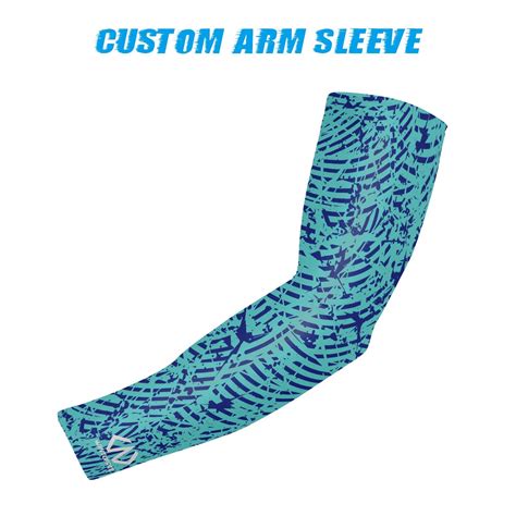 Custom Logo Sports Cool Arm Sleeves Cycling Basketball UV Protector ...
