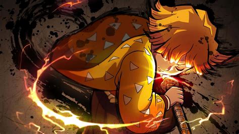 [200+] Zenitsu Wallpapers | Wallpapers.com