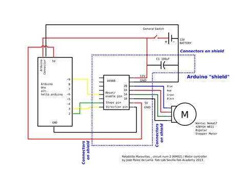 Arduino Bipolar Stepper Motor Wiring Diagram - Wiring Diagram Pictures