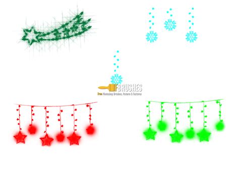Christmas Lights Photoshop Brush