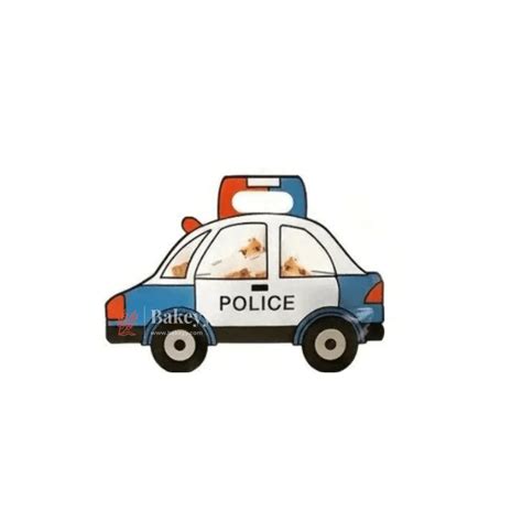 Police Car Shape Zip Lock Bags | Vehicle Shape Bags For Kids | Pack of ...