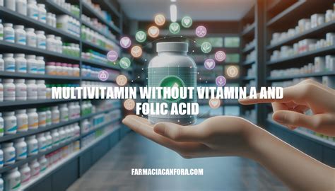 Multivitamins Without Vitamin A & Folic Acid: A Customized Approach to Nutrition