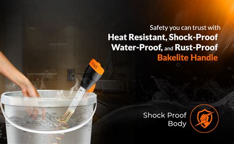 Buy IVAS 1500 W Shock-proof Immersion Rod, Water-proof, Low Cost Water ...