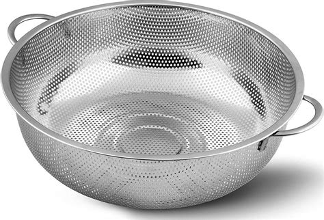 Lariox Multipurpose Stainless Steel Colander Strainer Drainer with ...