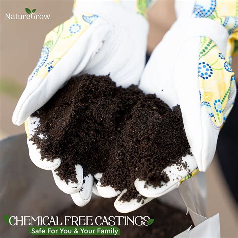NatureGrow Earth Worm Castings - 1lb Organic Fertilizer with India | Ubuy