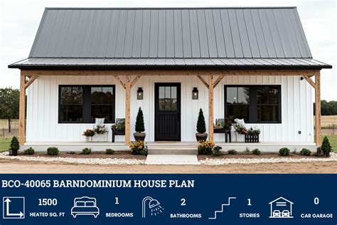 Modern Style Barndominium Design