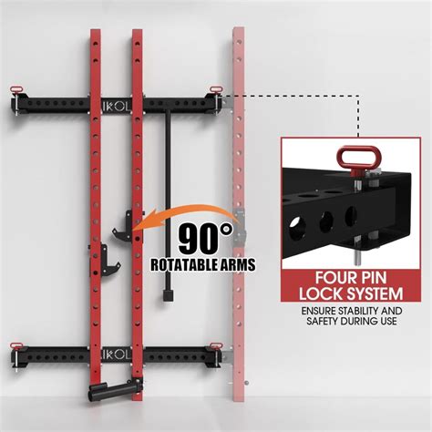 Mikolo Folding Wall Mounted Squat Rack Review