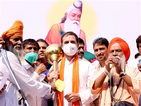 Rahul Gandhi flags off ‘Shobha Yatra’ on Valmiki Jayanti