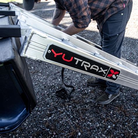 Yutrax 1.22-ft x 5.83-ft 1500-lb Capacity Loading Ramp TX195 at Lowes.com
