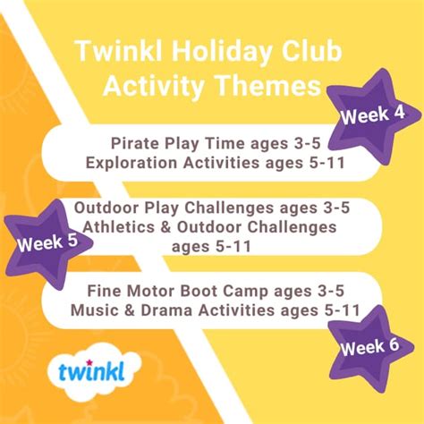 Twinkl Teaches Holiday Club: Summer Activities for Kids