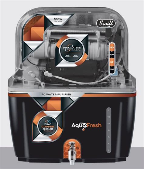 AquaFresh RO Water Purifier with 8 Stage Protection, RO+UV+Zinc+Copper ...