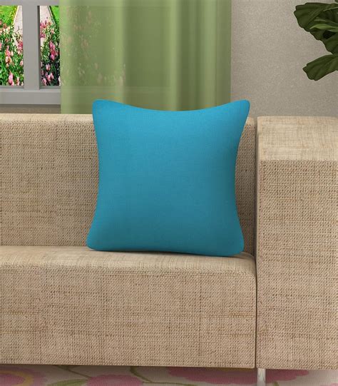 Buy Yellow Weaves Cotton 250 TC Canvas Decorative Cushion Covers, (24 X ...