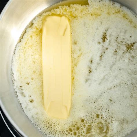 Stick Of Butter Melted