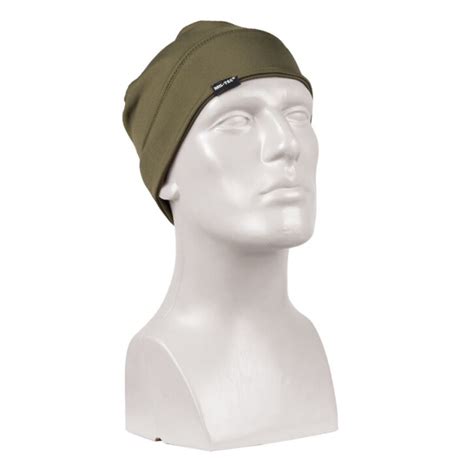 Elastic Cap Fleece Olive, 8,95