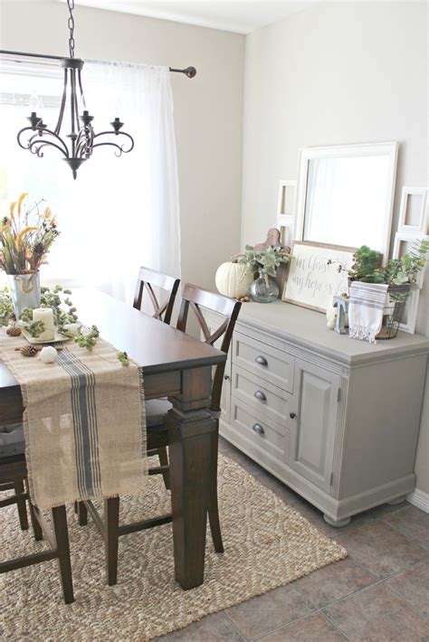 dining room buffet table decor ideas