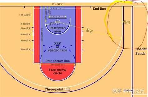 篮球全场开球站位图解-图库-五毛网