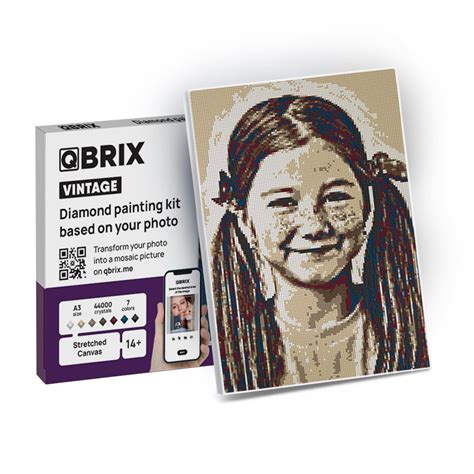 QBRIX DIAMOND PAINTING A3 VINTAGE (LARGE) – Qbrix