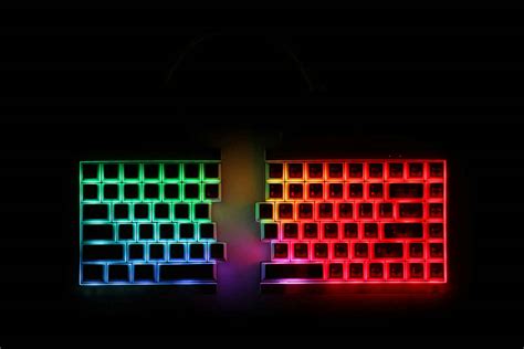 Image result for RGB Split Keyboard