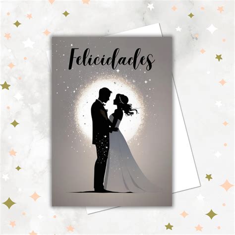Wedding Card, Printable Card, Spanish Greeting Card, Instant Download ...