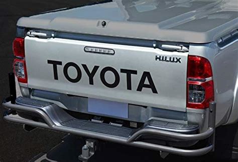 Buy Tailgate Vinyl Graphics Kit for Toyota Hilux Decals/Stickers (Black ...