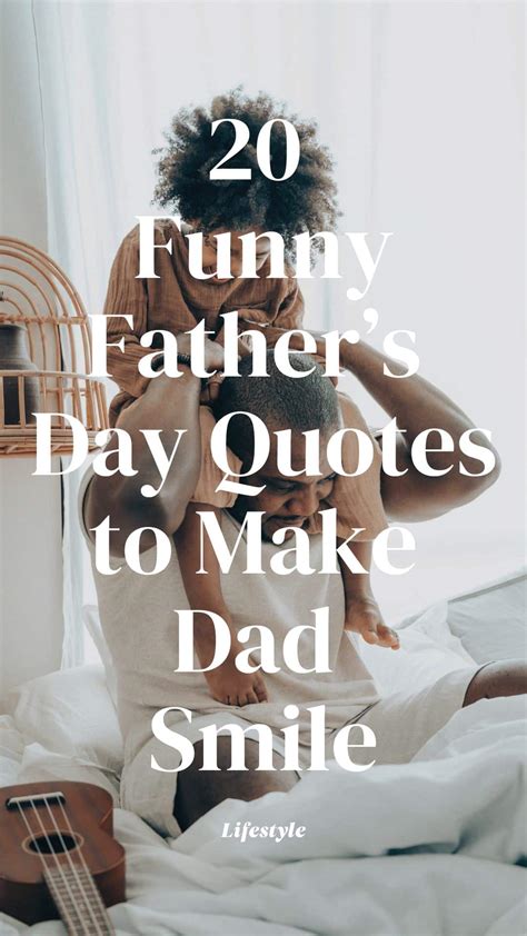20 Funny Father’s Day Quotes to Make Dad Smile - Makenstitch