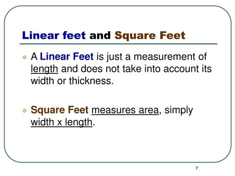Linear to Square Foot 的图像结果