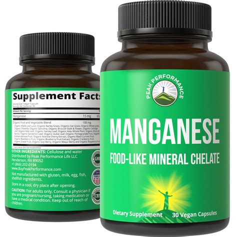 Best Manganese Supplements for Optimal Health - Straight.com