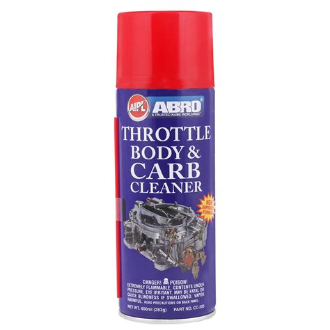 ABRO CC-200-400 Throttle Body, Choke & Carburettor Cleaner Fuel Oil ...