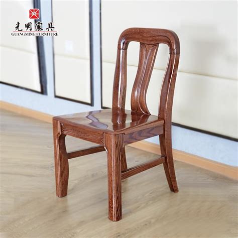 【光明家具】实木餐椅 北美红橡木餐椅 结实耐用实木餐椅 GY89-4373-45