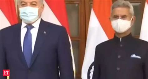 sirojiddin muhriddin: Delhi: Foreign Minister of Tajikistan Sirojiddin ...