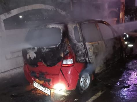 A car that had been parked for two months in Surat caught fire due to a ...