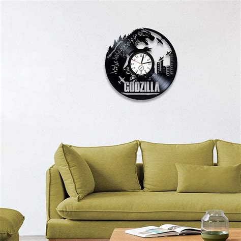 Kovides King of Monsters Wall Clock Modern Monster Vinyl India | Ubuy