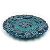 Buy TurkCeramics by OMKAR INTERNATIONAL Ceramic Firuze Plate (18 cm x ...