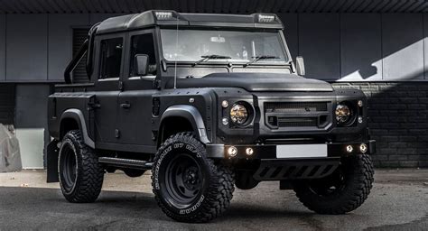$90k Bespoke Land Rover Defender Pickup Is Ready For The Armageddon ...