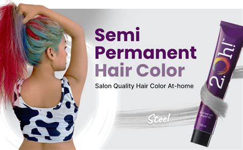 Steel Semi Permanent Hair Color 100 ml – 2.Oh!