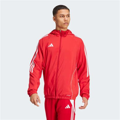 adidas Tiro 24 Windbreaker - Red | Free Shipping with adiClub | adidas US
