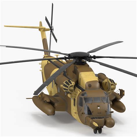3D Combat Helicopter Sikorsky MH 53 Pave Low | 3D Molier International